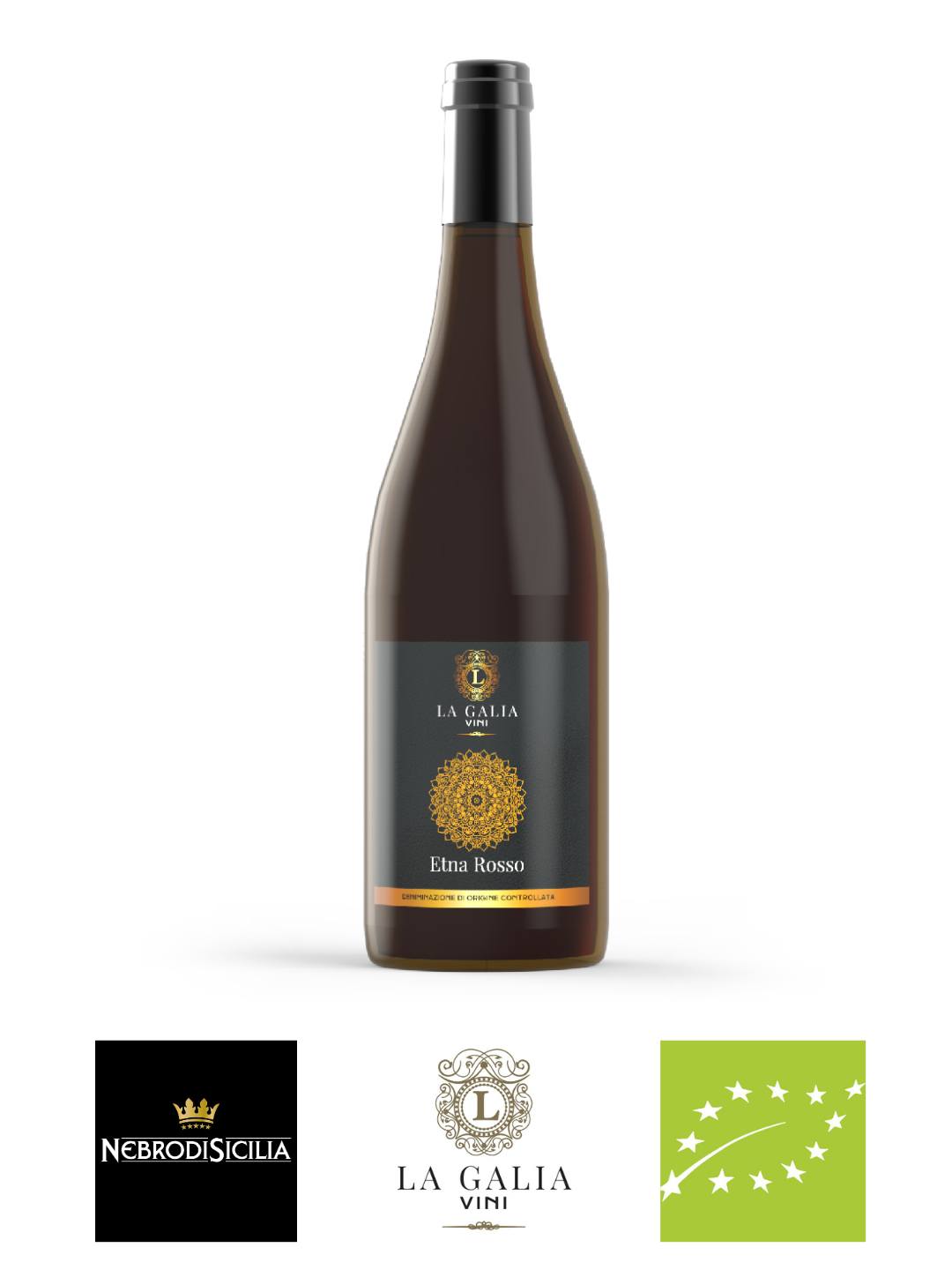 Etna Rosso DOC Biologico La Galia – vino di Nerello Mascalese, versante Nord dell'Etna